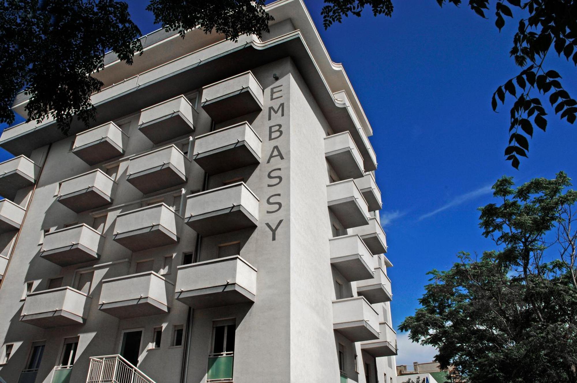 Hotel Embassy Pesaro Exterior foto